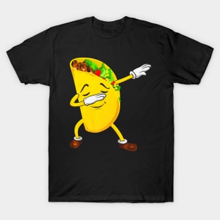 Dabbing Taco Cinco de Mayo T-Shirt